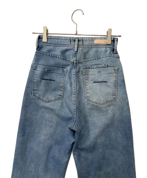 YANUK（ヤヌーク）YANUK (ヤヌーク) ストレッチデニムパンツ ブルー サイズ:24の古着・服飾アイテム