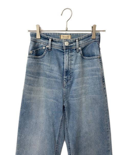 YANUK（ヤヌーク）YANUK (ヤヌーク) ストレッチデニムパンツ ブルー サイズ:24の古着・服飾アイテム