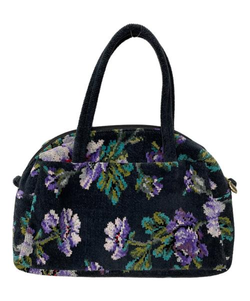 FEILER（フェイラー）FEILER (フェイラー) ハンドバッグ ブラックの古着・服飾アイテム