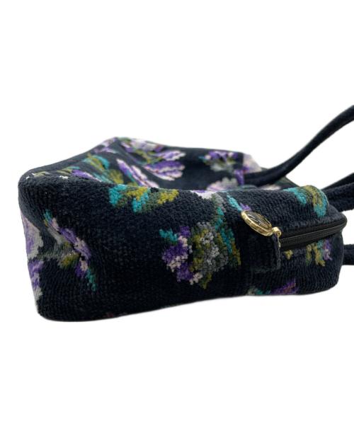 FEILER（フェイラー）FEILER (フェイラー) ハンドバッグ ブラックの古着・服飾アイテム