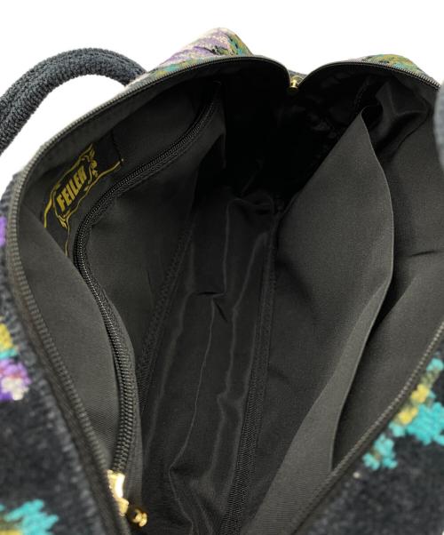 FEILER（フェイラー）FEILER (フェイラー) ハンドバッグ ブラックの古着・服飾アイテム