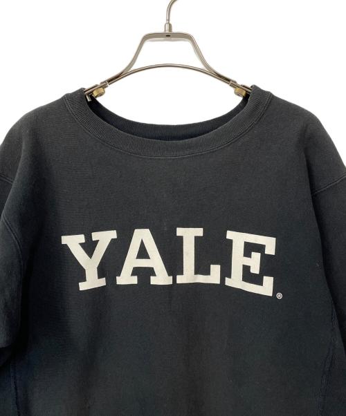 Champion REVERSE WEAVE（チャンピオン リバース ウィーブ）Champion REVERSE WEAVE (チャンピオン リバース ウィーブ) YALE  UNIVERSITY スウェット ネイビー サイズ:LARGEの古着・服飾アイテム