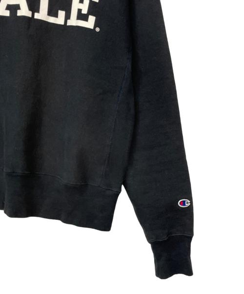 Champion REVERSE WEAVE（チャンピオン リバース ウィーブ）Champion REVERSE WEAVE (チャンピオン リバース ウィーブ) YALE  UNIVERSITY スウェット ネイビー サイズ:LARGEの古着・服飾アイテム