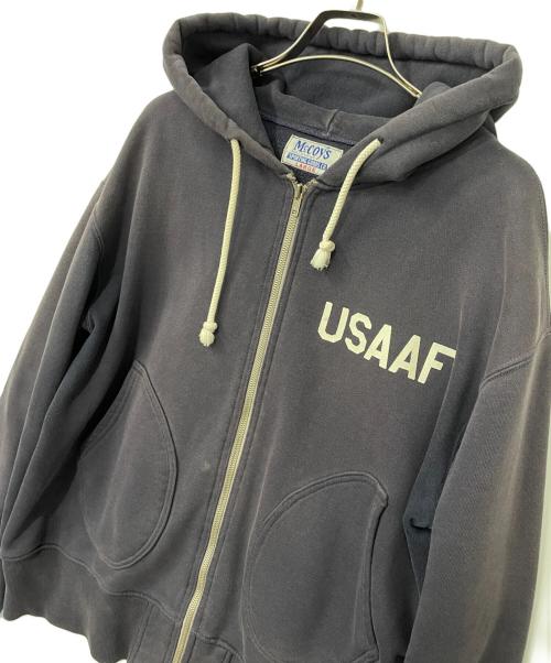 McCOY'S（マッコイズ）McCOY'S (マッコイズ) ジップパーカー ネイビー サイズ:Lの古着・服飾アイテム
