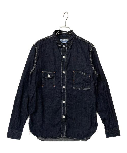 TCB jeans（ティーシービー ジーンズ）TCB jeans (ティーシービー ジーンズ) デニムシャツ インディゴ サイズ:36の古着・服飾アイテム