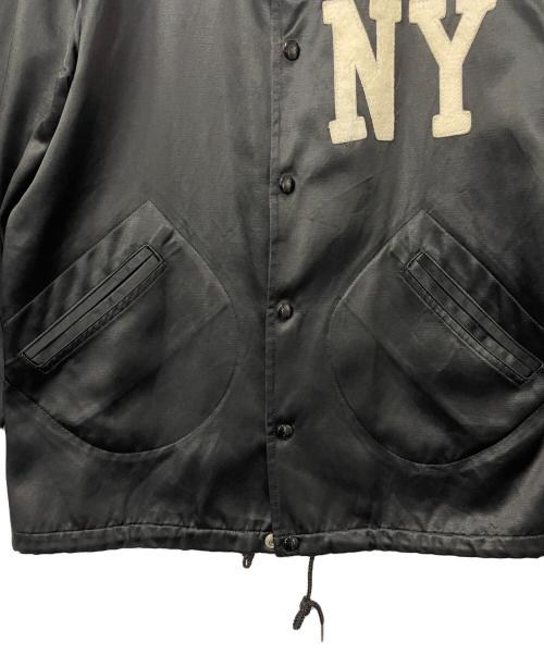 EBBETS FIELD FLANNELS（エベッツフィールドフランネルズ）EBBETS FIELD FLANNELS (エベッツフィールドフランネルズ) コーチジャケット ブラック サイズ:Mの古着・服飾アイテム