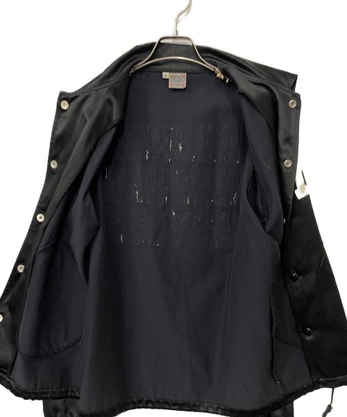 EBBETS FIELD FLANNELS（エベッツフィールドフランネルズ）EBBETS FIELD FLANNELS (エベッツフィールドフランネルズ) コーチジャケット ブラック サイズ:Mの古着・服飾アイテム