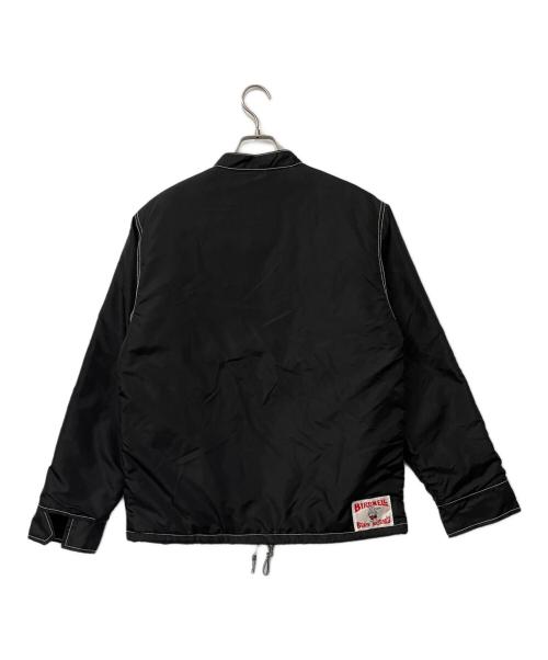 BIRDWELL（バードウェル）BIRDWELL (バードウェル) ナイロンジャケット ブラック サイズ:Mの古着・服飾アイテム