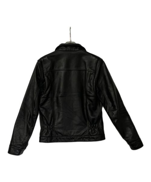 FINE CREEK LEATHERS（ファインクリークレザーズ）FINE CREEK LEATHERS (ファインクリークレザーズ) レザージャケット ブラック サイズ:38の古着・服飾アイテム