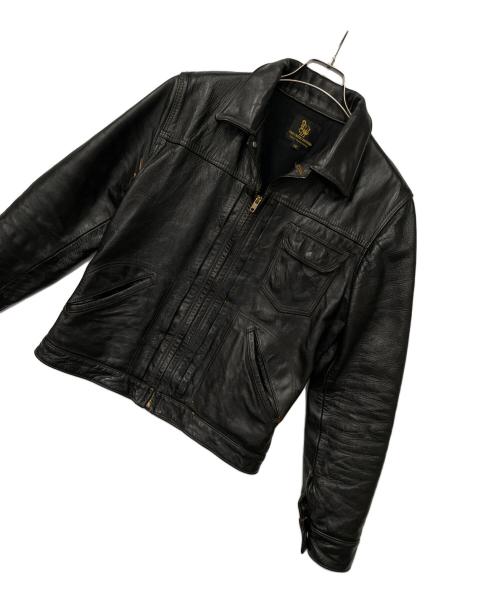 FINE CREEK LEATHERS（ファインクリークレザーズ）FINE CREEK LEATHERS (ファインクリークレザーズ) レザージャケット ブラック サイズ:38の古着・服飾アイテム