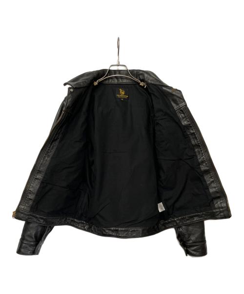 FINE CREEK LEATHERS（ファインクリークレザーズ）FINE CREEK LEATHERS (ファインクリークレザーズ) レザージャケット ブラック サイズ:38の古着・服飾アイテム