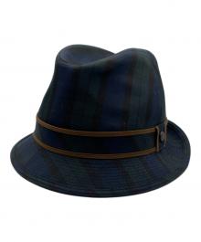 BORSALINO（ボルサリーノ）の古着「ハット」｜カーキ×ブルー