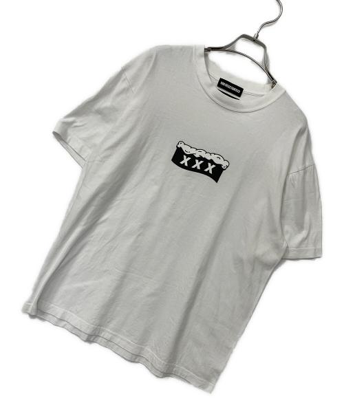 GOD SELECTION XXX（ゴッド セレクション トリプルエックス）GOD SELECTION XXX (ゴッドセレクショントリプルエックス) Tシャツ ホワイト サイズ:Lの古着・服飾アイテム