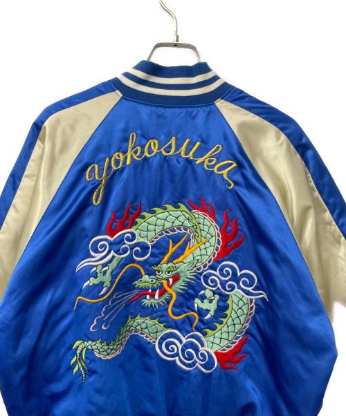 first shop（ファーストショップ）first shop (ファーストショップ) スカジャン ブルー サイズ:Mの古着・服飾アイテム