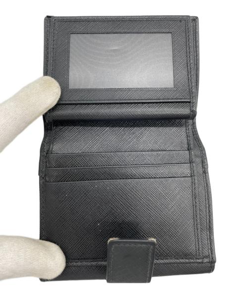 Salvatore Ferragamo（サルヴァトーレ フェラガモ）Salvatore Ferragamo (サルヴァトーレ フェラガモ) 3つ折り財布 ブラックの古着・服飾アイテム