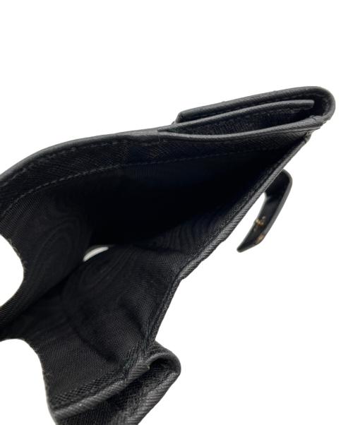 Salvatore Ferragamo（サルヴァトーレ フェラガモ）Salvatore Ferragamo (サルヴァトーレ フェラガモ) 3つ折り財布 ブラックの古着・服飾アイテム