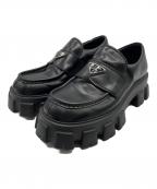 PRADAプラダ）の古着「ローファー」｜ブラック