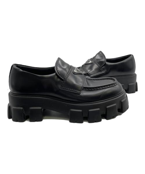 PRADA（プラダ）PRADA (プラダ) ローファー ブラック サイズ:24の古着・服飾アイテム