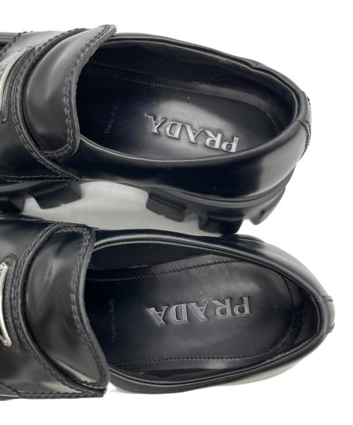 PRADA（プラダ）PRADA (プラダ) ローファー ブラック サイズ:24の古着・服飾アイテム