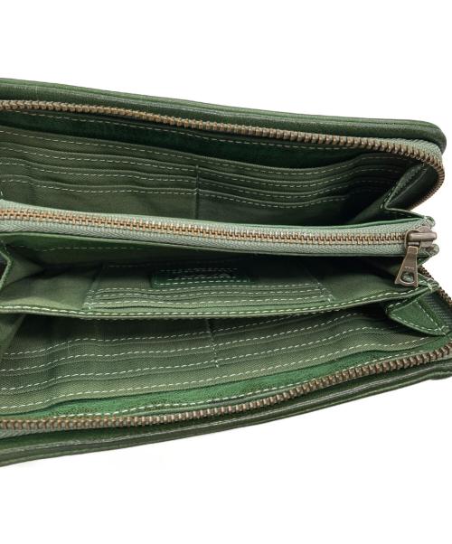 DAKOTA（ダコタ）DAKOTA (ダコタ) 長財布 グリーンの古着・服飾アイテム