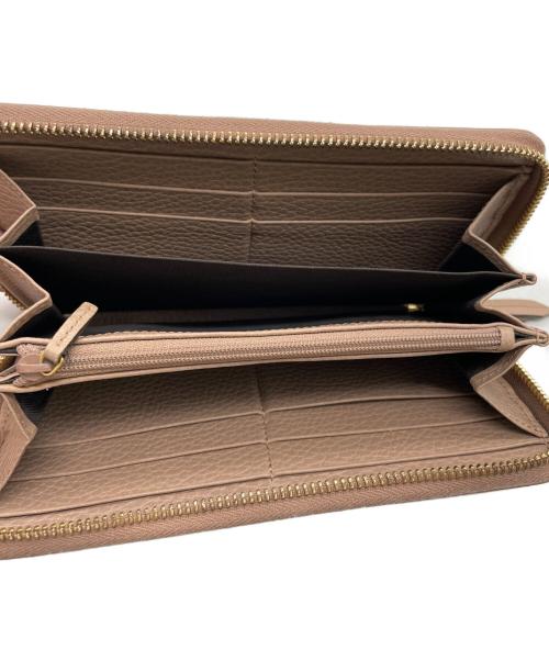 GUCCI（グッチ）GUCCI (グッチ) 長財布 ピンクベージュの古着・服飾アイテム