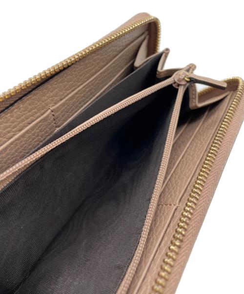 GUCCI（グッチ）GUCCI (グッチ) 長財布 ピンクベージュの古着・服飾アイテム