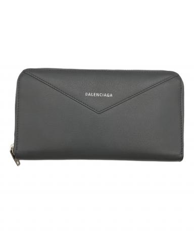 中古・古着通販】BALENCIAGA (バレンシアガ) 長財布 グレー｜ブランド