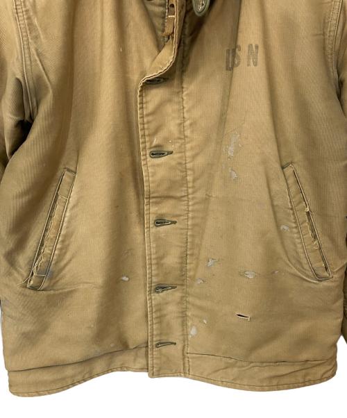 NO BRAND（ノーブランド）NO BRAND (ノーブランド) N-1 デッキジャケット カーキ サイズ:40の古着・服飾アイテム