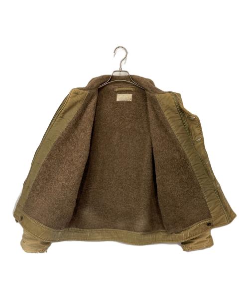 NO BRAND（ノーブランド）NO BRAND (ノーブランド) N-1 デッキジャケット カーキ サイズ:40の古着・服飾アイテム