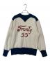 freewheelers（フリーホイーラーズ）の古着「スウェット」｜ライトグレー×ネイビー
