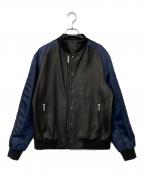Calvin Kleinカルバンクライン）の古着「ラムレザージャケット」｜ブラック