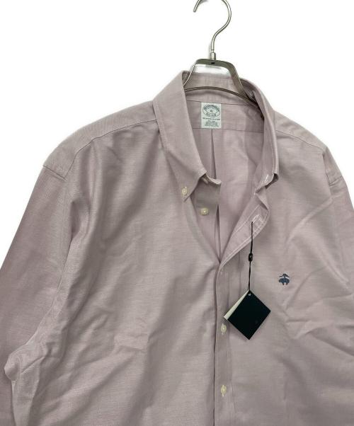BROOKS BROTHERS（ブルックスブラザーズ）BROOKS BROTHERS (ブルックスブラザーズ) ボタンダウンシャツ パープル サイズ:XLの古着・服飾アイテム