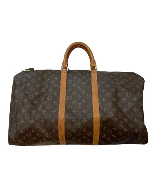 LOUIS VUITTON（ルイ ヴィトン）LOUIS VUITTON (ルイ ヴィトン) トラベルバッグ ブラウンの古着・服飾アイテム
