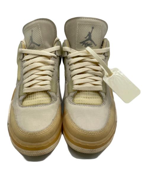 NIKE（ナイキ）NIKE (ナイキ) OFFWHITE (オフホワイト) AIR JORDAN4 RETRO SP ホワイト サイズ:24.5の古着・服飾アイテム