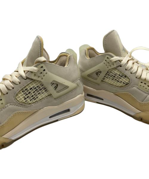 NIKE（ナイキ）NIKE (ナイキ) OFFWHITE (オフホワイト) AIR JORDAN4 RETRO SP ホワイト サイズ:24.5の古着・服飾アイテム