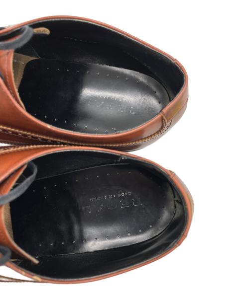 REGAL（リーガル）REGAL (リーガル) ドレスシューズ ブラウン サイズ:27の古着・服飾アイテム