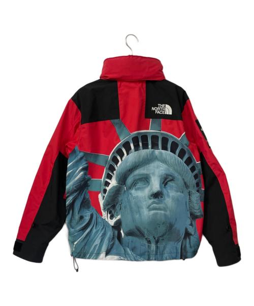 THE NORTH FACE（ザ ノース フェイス）THE NORTH FACE (ザ ノース フェイス) SUPREME (シュプリーム) マウンテンパーカー レッド サイズ:Mの古着・服飾アイテム