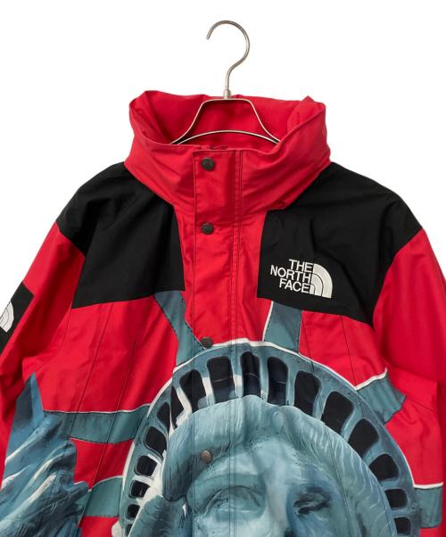 THE NORTH FACE（ザ ノース フェイス）THE NORTH FACE (ザ ノース フェイス) SUPREME (シュプリーム) マウンテンパーカー レッド サイズ:Mの古着・服飾アイテム