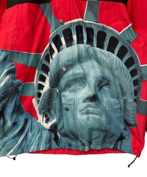 THE NORTH FACE（ザ ノース フェイス）THE NORTH FACE (ザ ノース フェイス) SUPREME (シュプリーム) マウンテンパーカー レッド サイズ:Mの古着・服飾アイテム