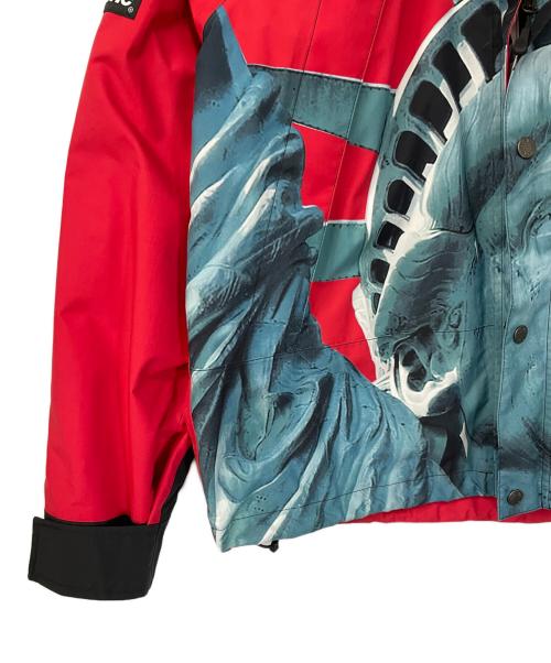 THE NORTH FACE（ザ ノース フェイス）THE NORTH FACE (ザ ノース フェイス) SUPREME (シュプリーム) マウンテンパーカー レッド サイズ:Mの古着・服飾アイテム