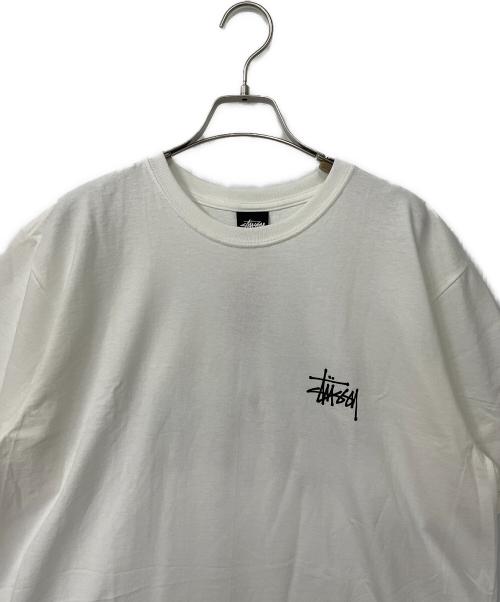 stussy（ステューシー）stussy (ステューシー) Tシャツ ホワイト サイズ:Lの古着・服飾アイテム