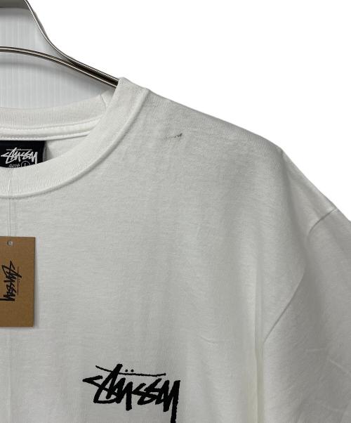 stussy（ステューシー）stussy (ステューシー) Tシャツ ホワイト サイズ:Lの古着・服飾アイテム