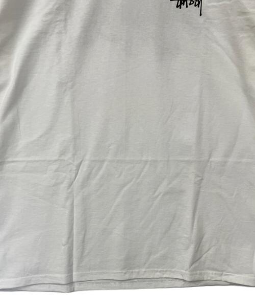 stussy（ステューシー）stussy (ステューシー) Tシャツ ホワイト サイズ:Lの古着・服飾アイテム