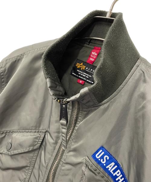ALPHA（アルファ）ALPHA (アルファ) フライトジャケット サイズ:XLの古着・服飾アイテム