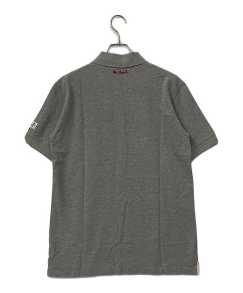PAPAS（パパス）PAPAS (パパス) ポロシャツ グレー サイズ:Lの古着・服飾アイテム