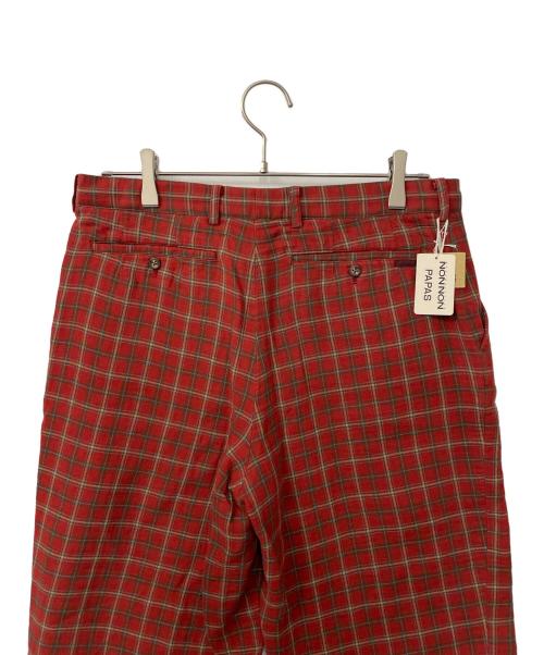 PAPAS（パパス）PAPAS (パパス) ハーフパンツ ブラウン サイズ:Lの古着・服飾アイテム