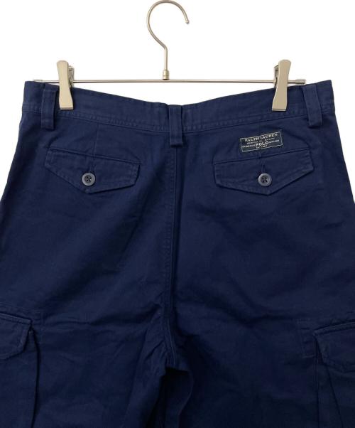 POLO RALPH LAUREN（ポロ・ラルフローレン）POLO RALPH LAUREN (ポロ・ラルフローレン) ハーフカーゴパンツ ネイビー サイズ:20の古着・服飾アイテム