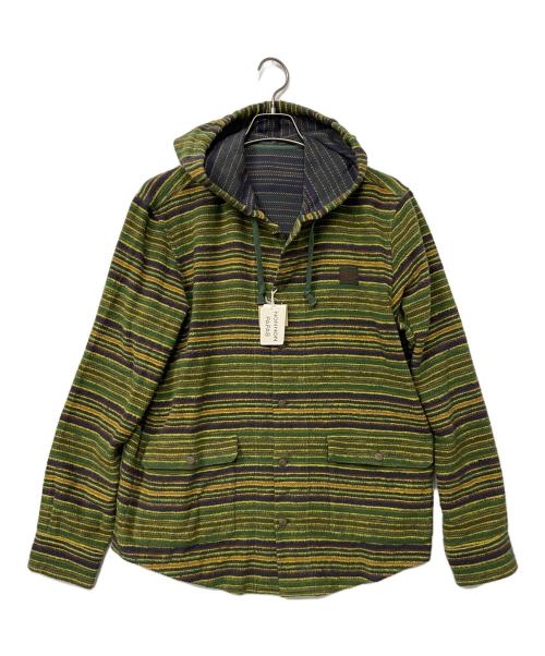 PAPAS（パパス）PAPAS (パパス) フーデッドジャケット グリーン サイズ:Lの古着・服飾アイテム