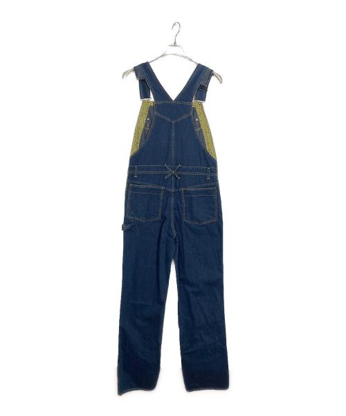 PAPAS（パパス）PAPAS (パパス) デニムオーバーオール ブルー サイズ:Lの古着・服飾アイテム