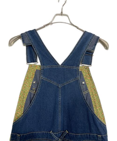 PAPAS（パパス）PAPAS (パパス) デニムオーバーオール ブルー サイズ:Lの古着・服飾アイテム